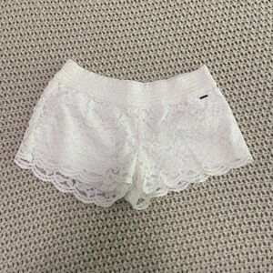 Lace Shorts NWOT